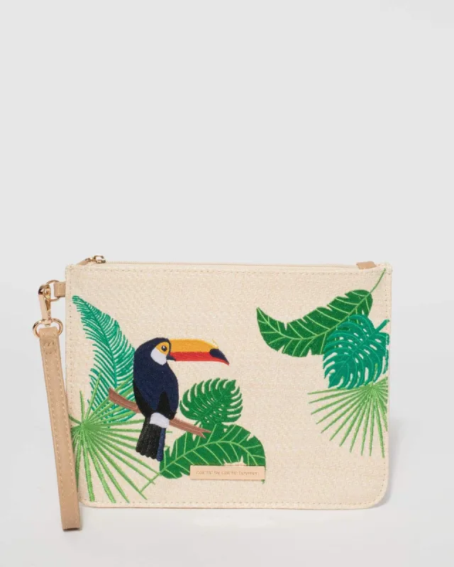 Print Talia Toucan Purse sold by Collete Hayman
