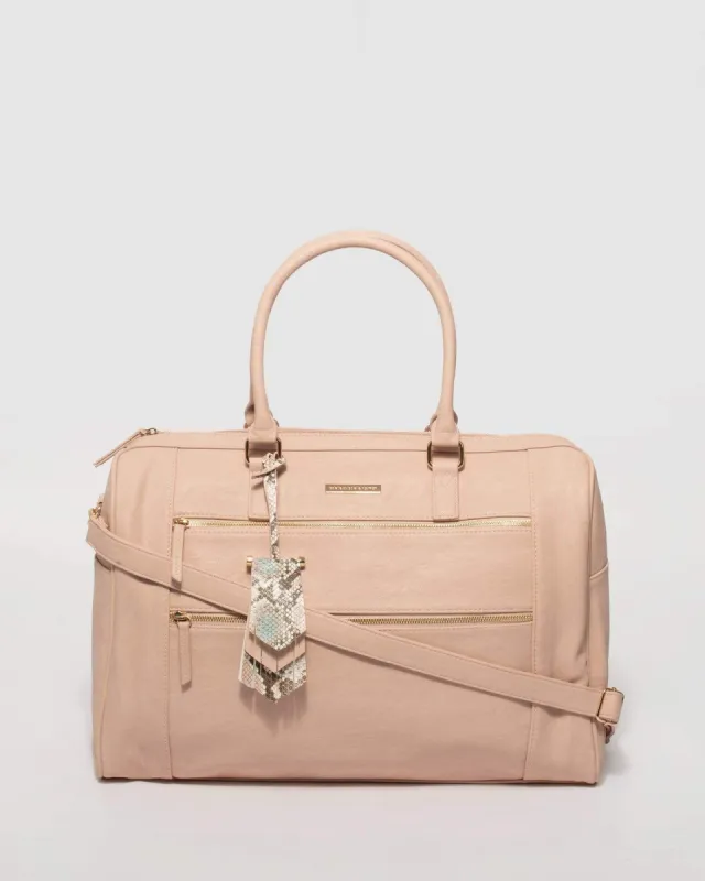 Pink Becky Weekender Bag sold by Collete Hayman