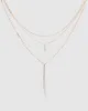 Rose Gold 3pk Dangle Chain Necklace sold by Collete Hayman
