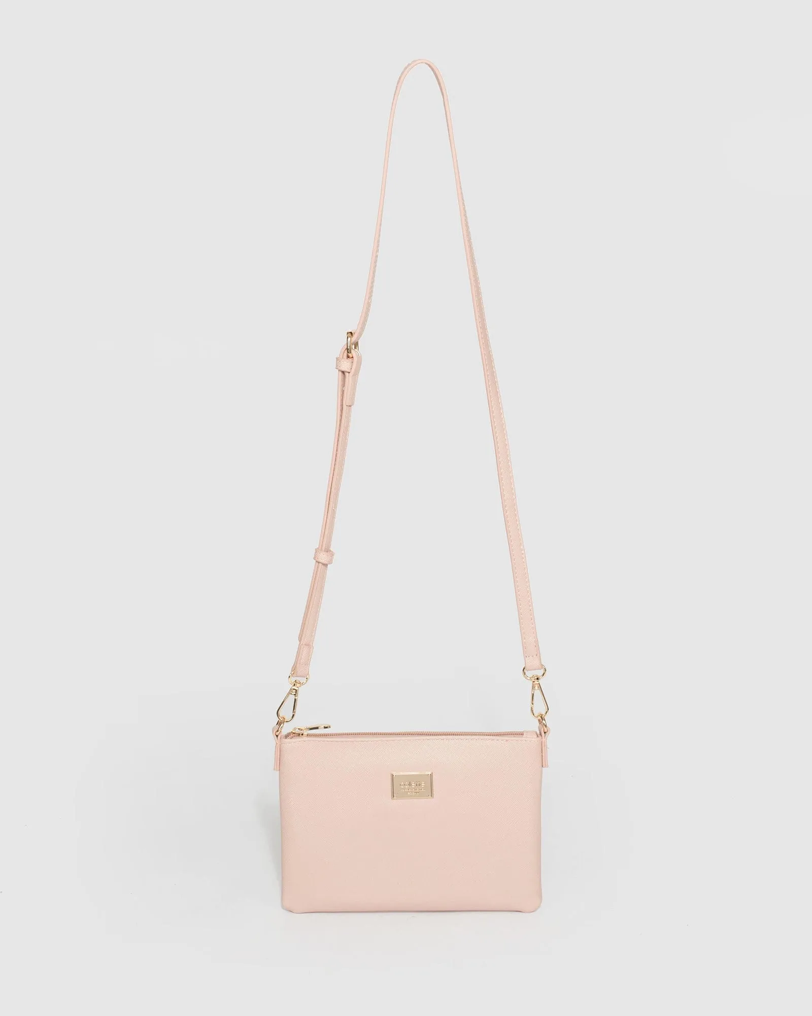 Pink Peta Strap Crossbody Bag sold by Collete Hayman product image thumbnail 4
