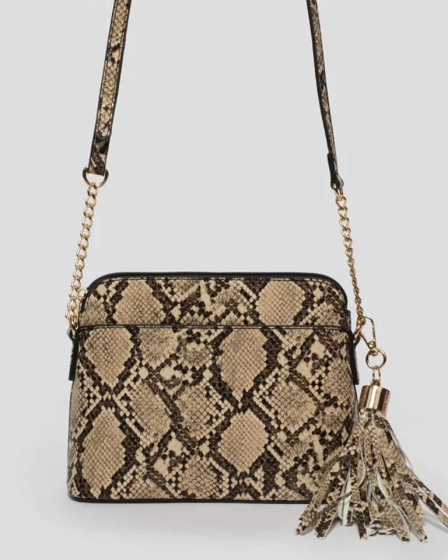 Python Karen Crossbody Bag sold by Collete Hayman