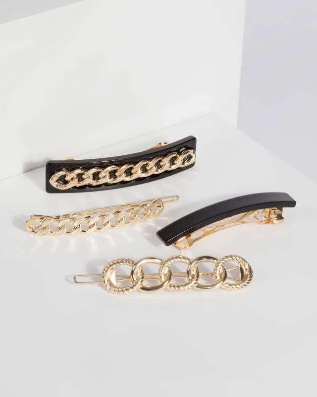 Gold Bold Chain Clip Pack sold by Collete Hayman