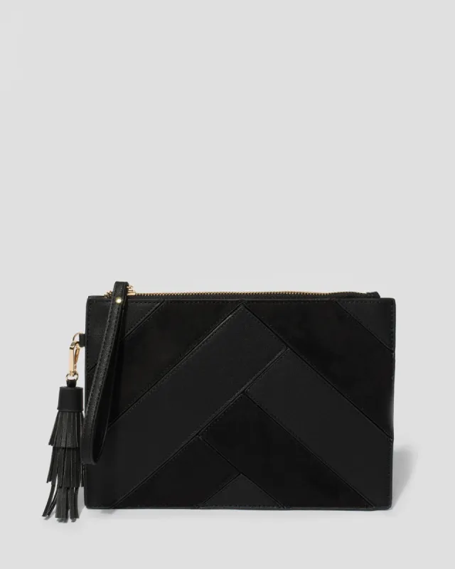 Black Ayda Clutch Bag sold by Collete Hayman