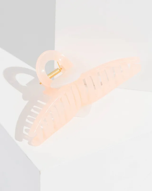 Pink Love Heart Loop Claw Clip sold by Collete Hayman