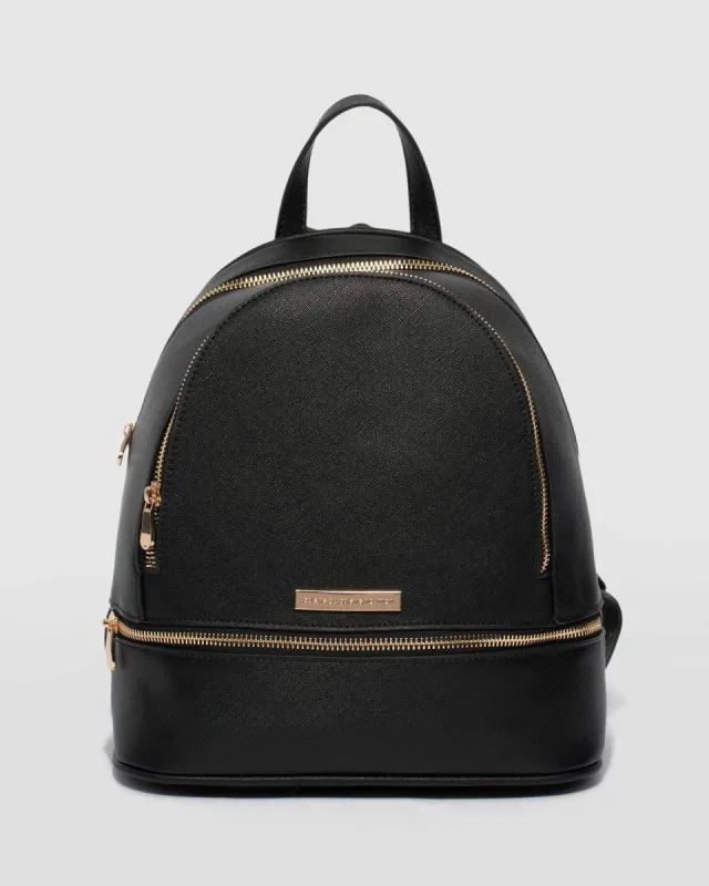 Black Bridget Backpack sold by Collete Hayman