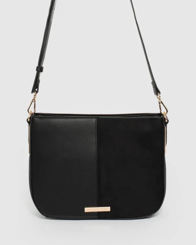 Black Melissa Saddle Bag sold by Collete Hayman