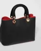 Black Tori Handle Large Tote Bag sold by Collete Hayman