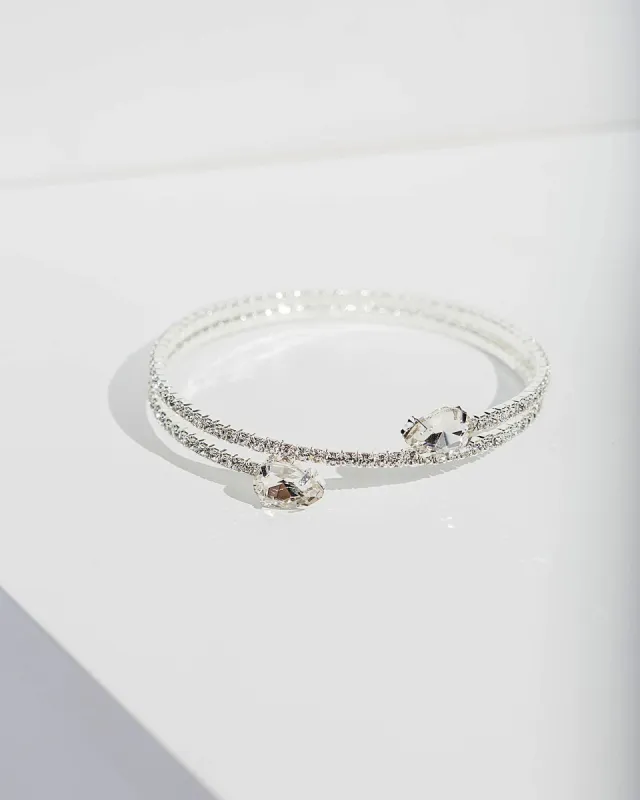 Crystal Wrap Around Bracelet sold by Collete Hayman