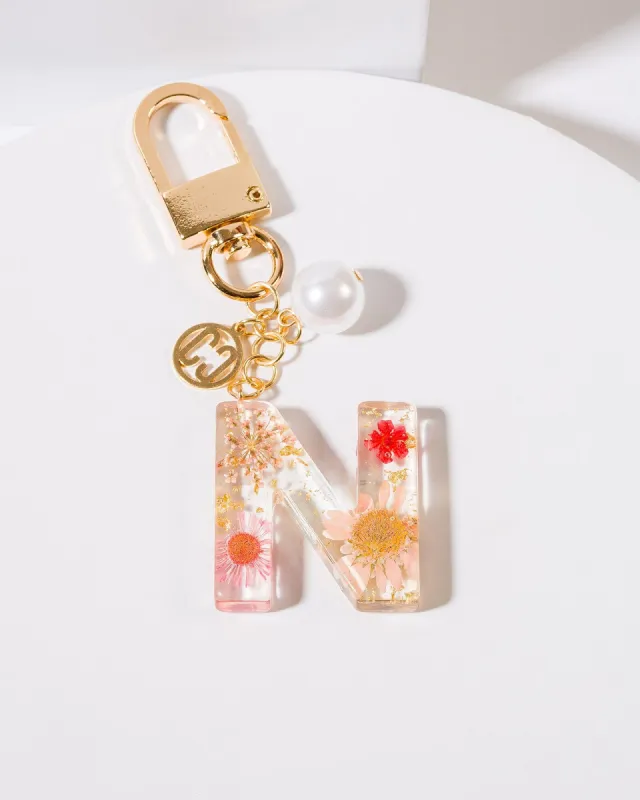 N - Initial Bag Charm Pearl sold by Collete Hayman