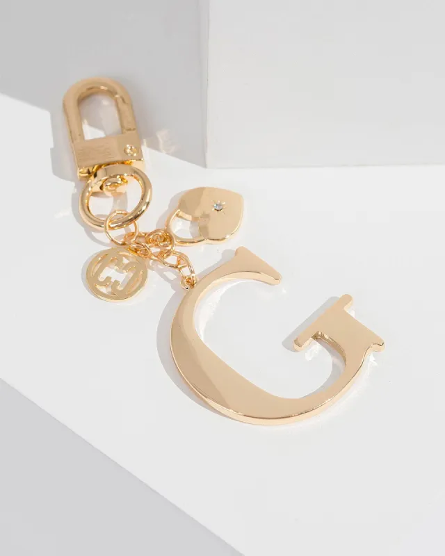 G - Initial Bag Charm Locket sold by Collete Hayman