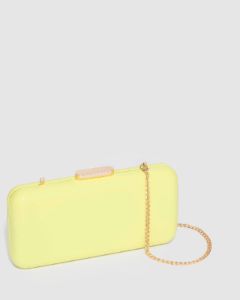Green Charlie Hardcase Clutch Bag sold by Collete Hayman