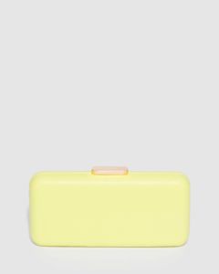 Green Charlie Hardcase Clutch Bag sold by Collete Hayman