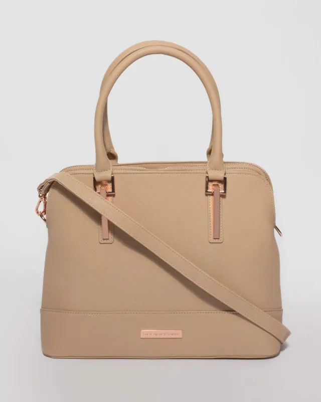 Natural Anja Medium Tote Bag sold by Collete Hayman