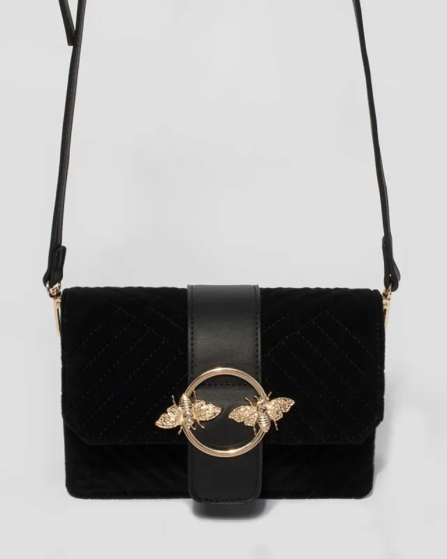 Black Avril Crossbody Bag sold by Collete Hayman