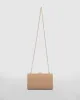 Natural Liv Hardcase Clutch Bag sold by Collete Hayman
