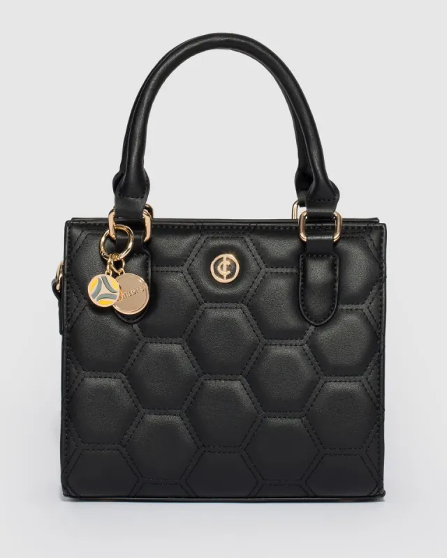 Black Sia Matildas Tote Bag sold by Collete Hayman