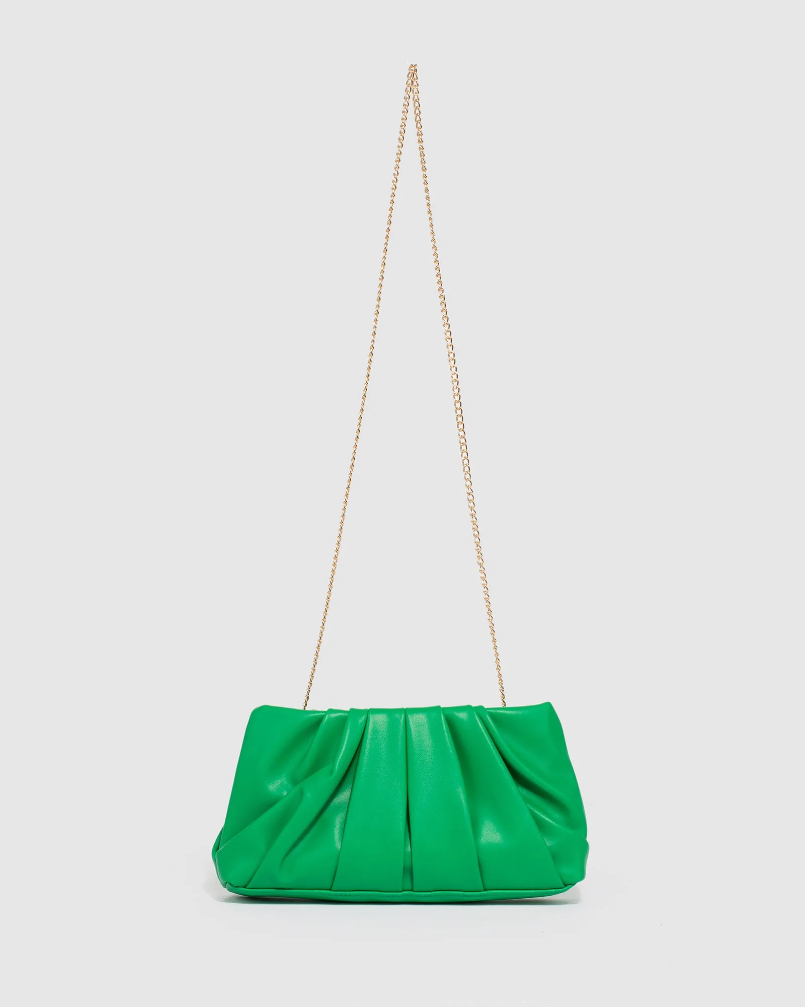 Green Lucy Pouch Clutch Bag sold by Collete Hayman product image thumbnail 4