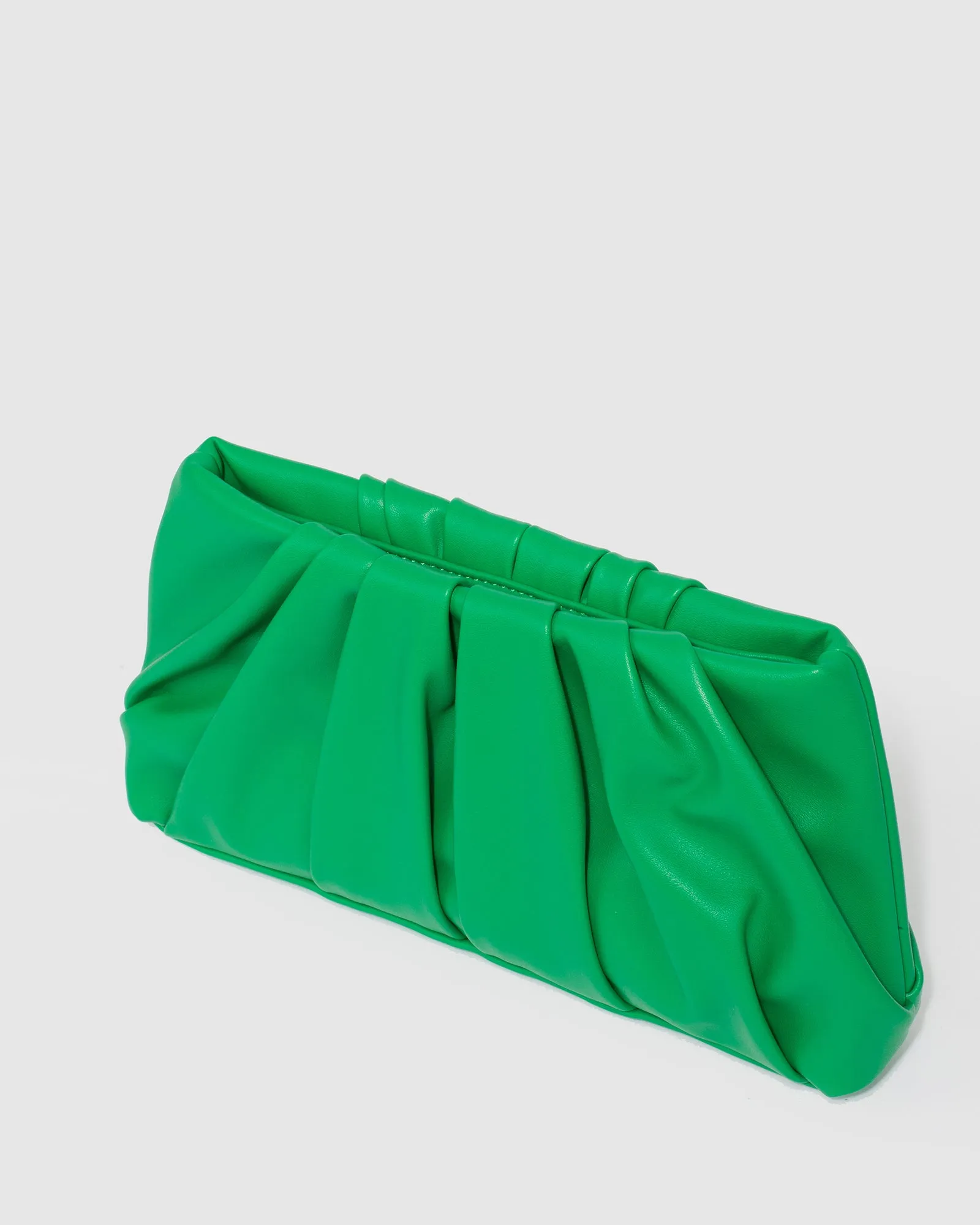 Green Lucy Pouch Clutch Bag sold by Collete Hayman product image thumbnail 5