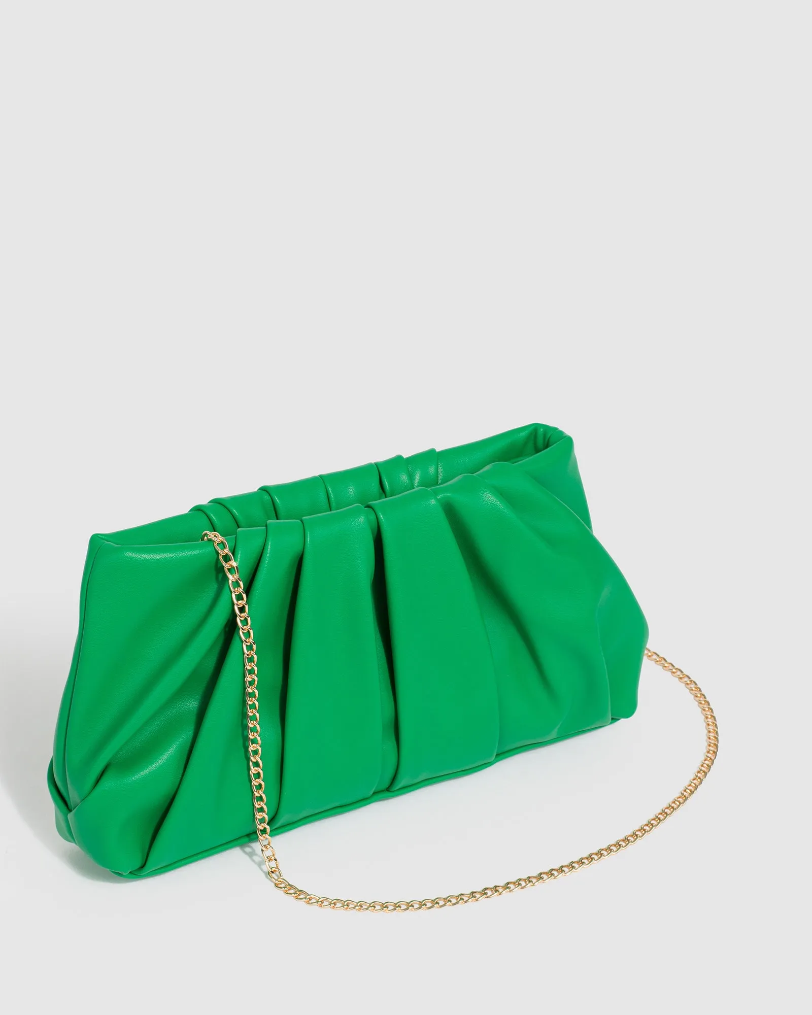 Green Lucy Pouch Clutch Bag sold by Collete Hayman product image thumbnail 3