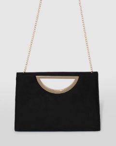 Black Harmony Clutch Bag sold by Collete Hayman