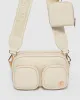 Ivory Amalia Double Pocket Crossbody Bag sold by Collete Hayman
