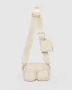 Ivory Amalia Double Pocket Crossbody Bag sold by Collete Hayman