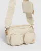 Ivory Amalia Double Pocket Crossbody Bag sold by Collete Hayman
