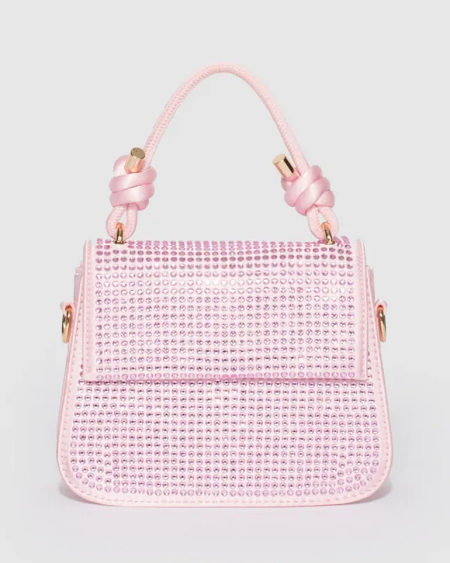 Pink Olivia Crystal Tote Bag sold by Collete Hayman