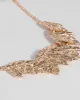 Gold Leaf Detail Chain Necklace sold by Collete Hayman
