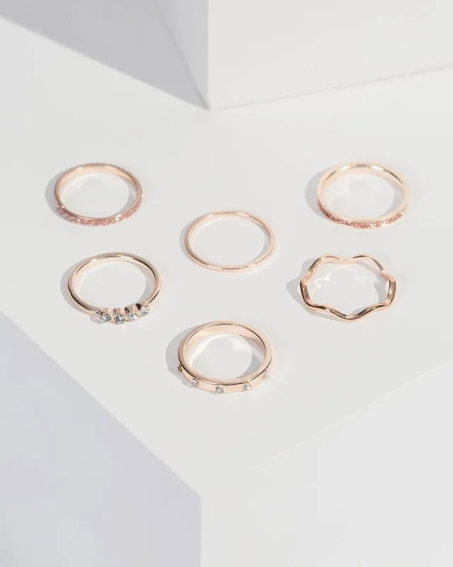 Crystal Assorted Ring Pack sold by Collete Hayman