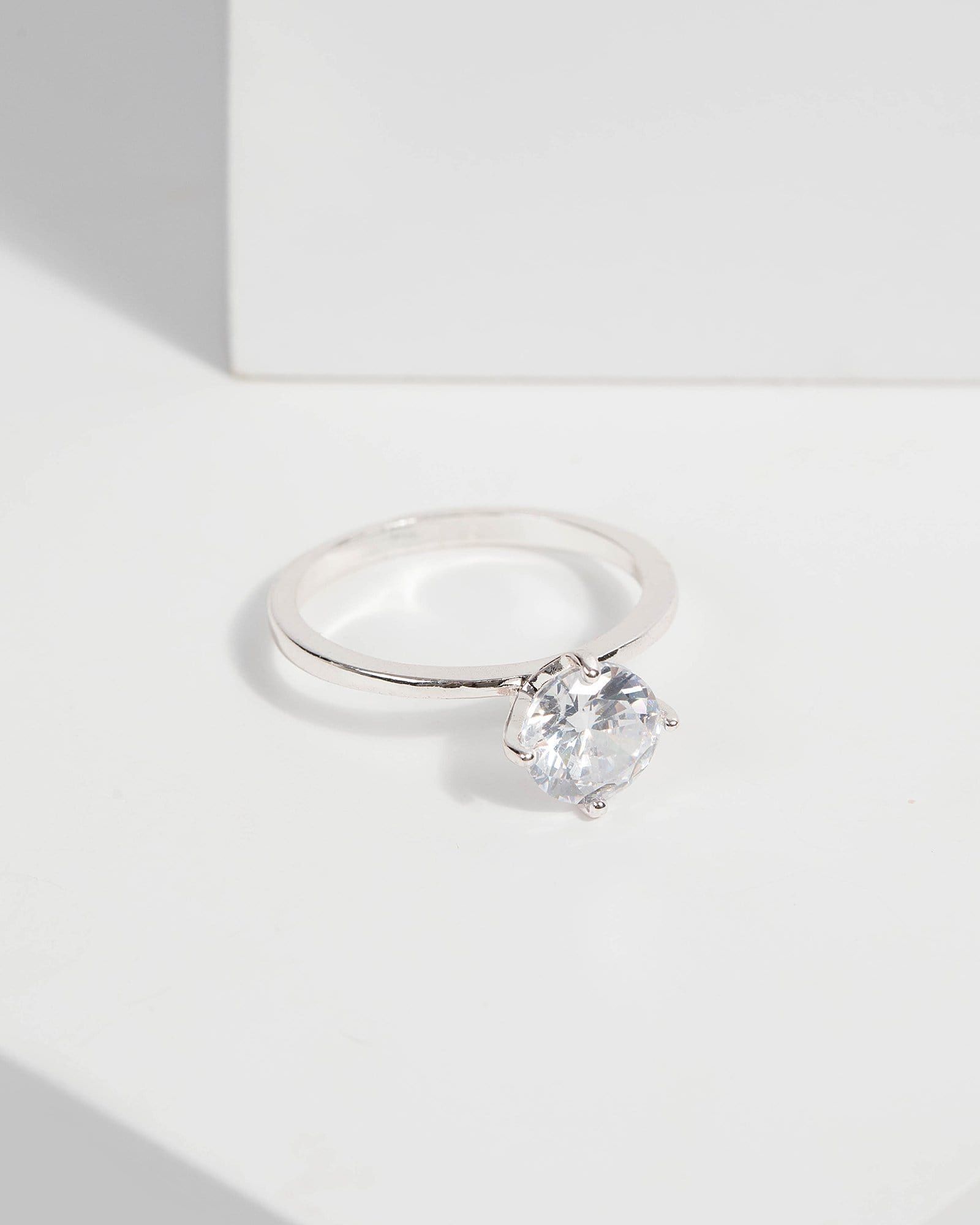 Cubic Zirconia Fine Band Ring sold by Collete Hayman