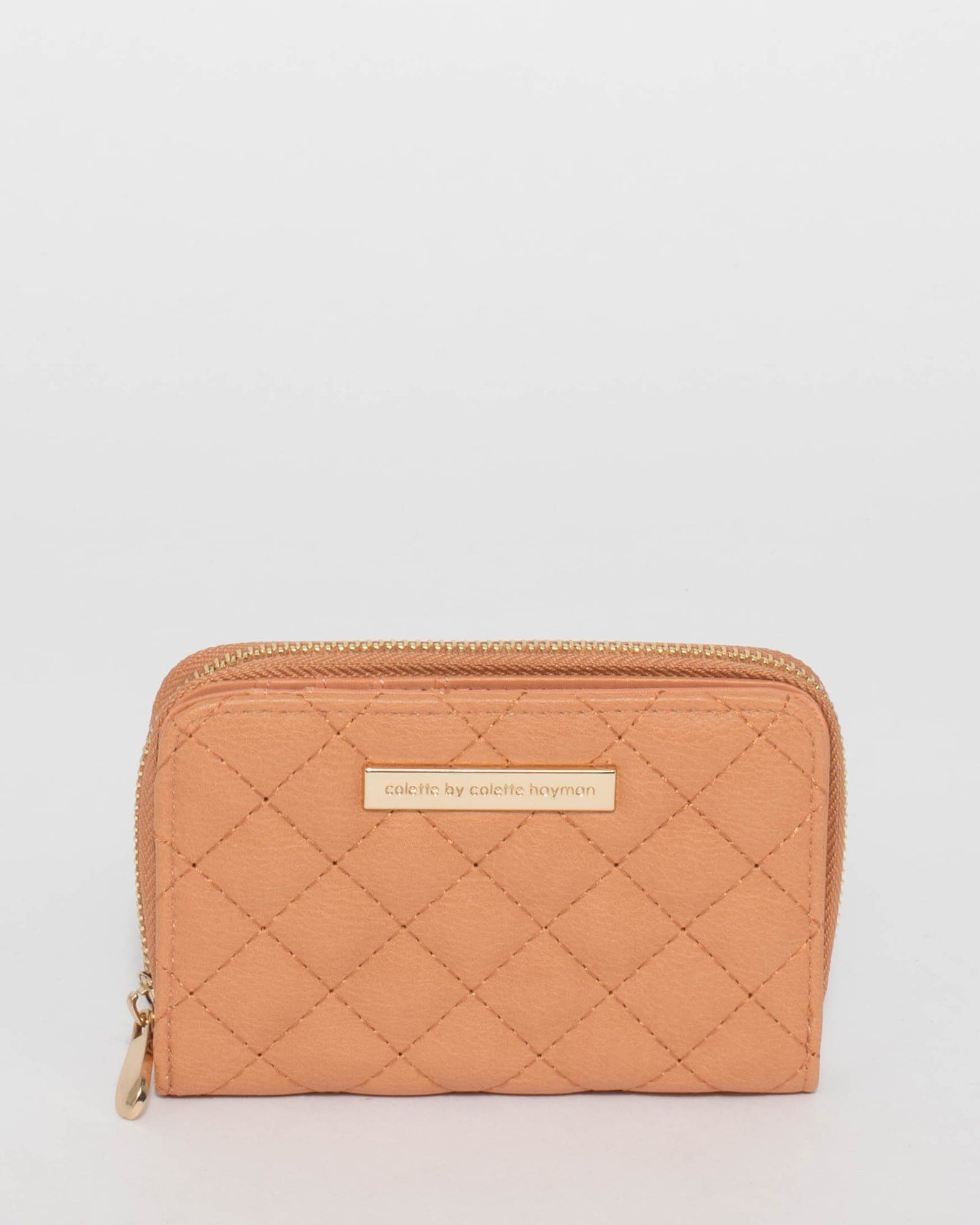 Caramel Tiana Quilt Wallet sold by Collete Hayman product image thumbnail 2