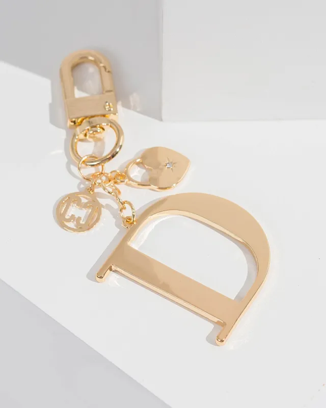 D - Initial Bag Charm Locket sold by Collete Hayman