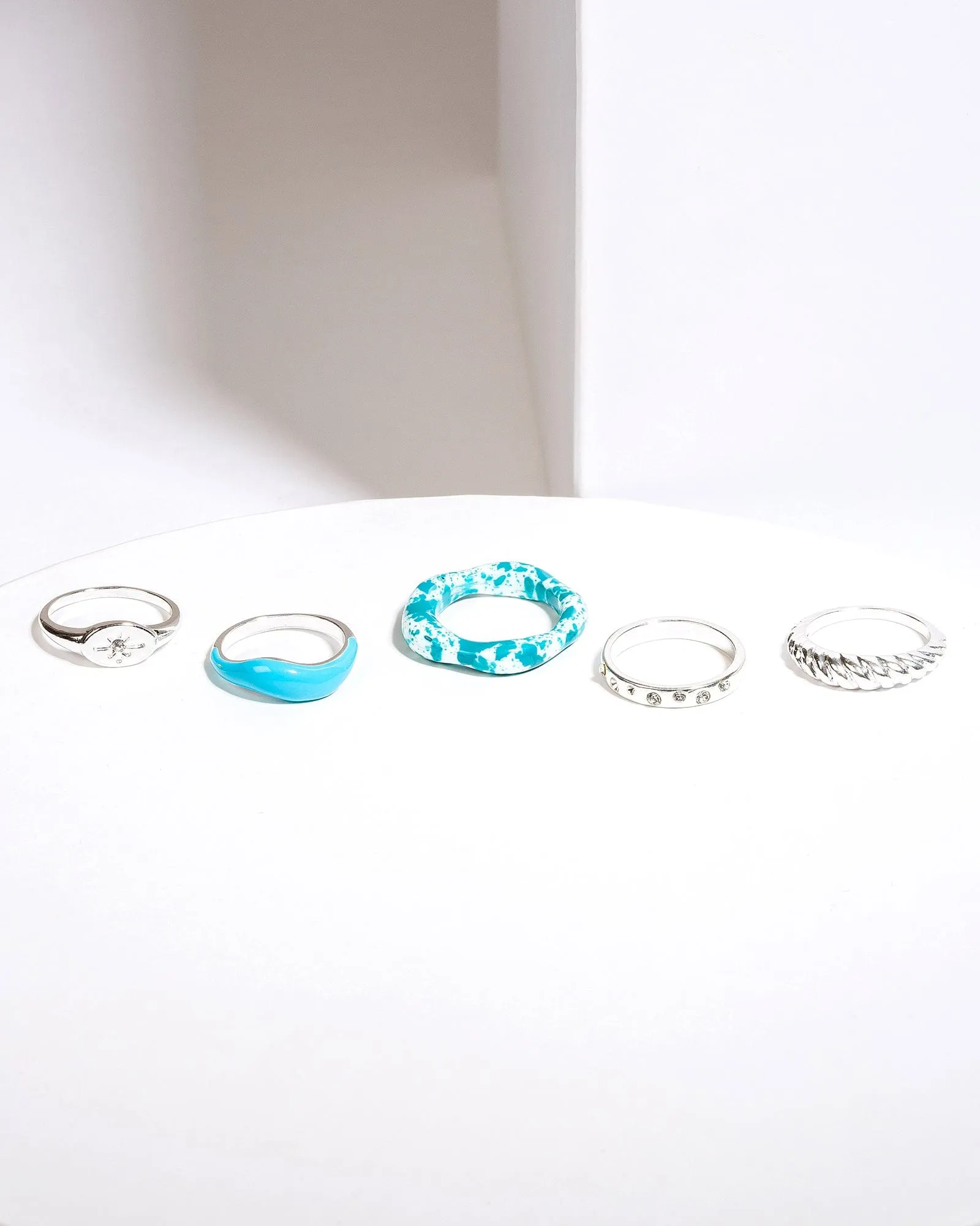 Blue Textured Ring Pack sold by Collete Hayman