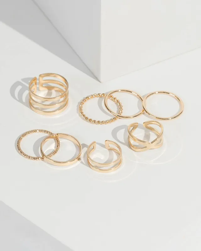 Wide Band Ring Stacking Pack sold by Collete Hayman