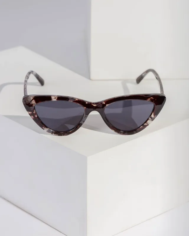 Leopard Leopard Cat Eye Sunglasses sold by Collete Hayman