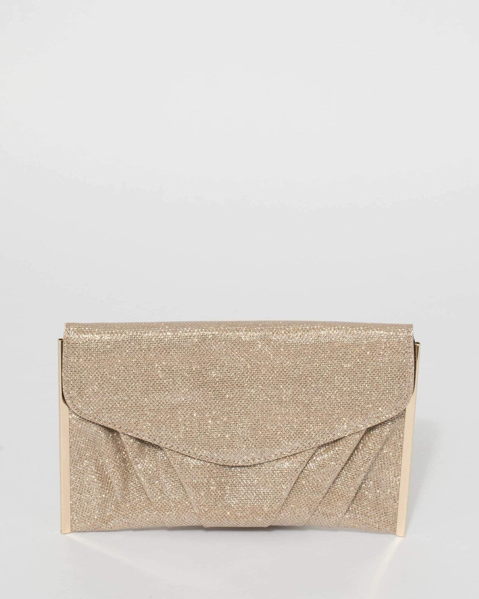 Gold Clutch Bag sold by Collete Hayman