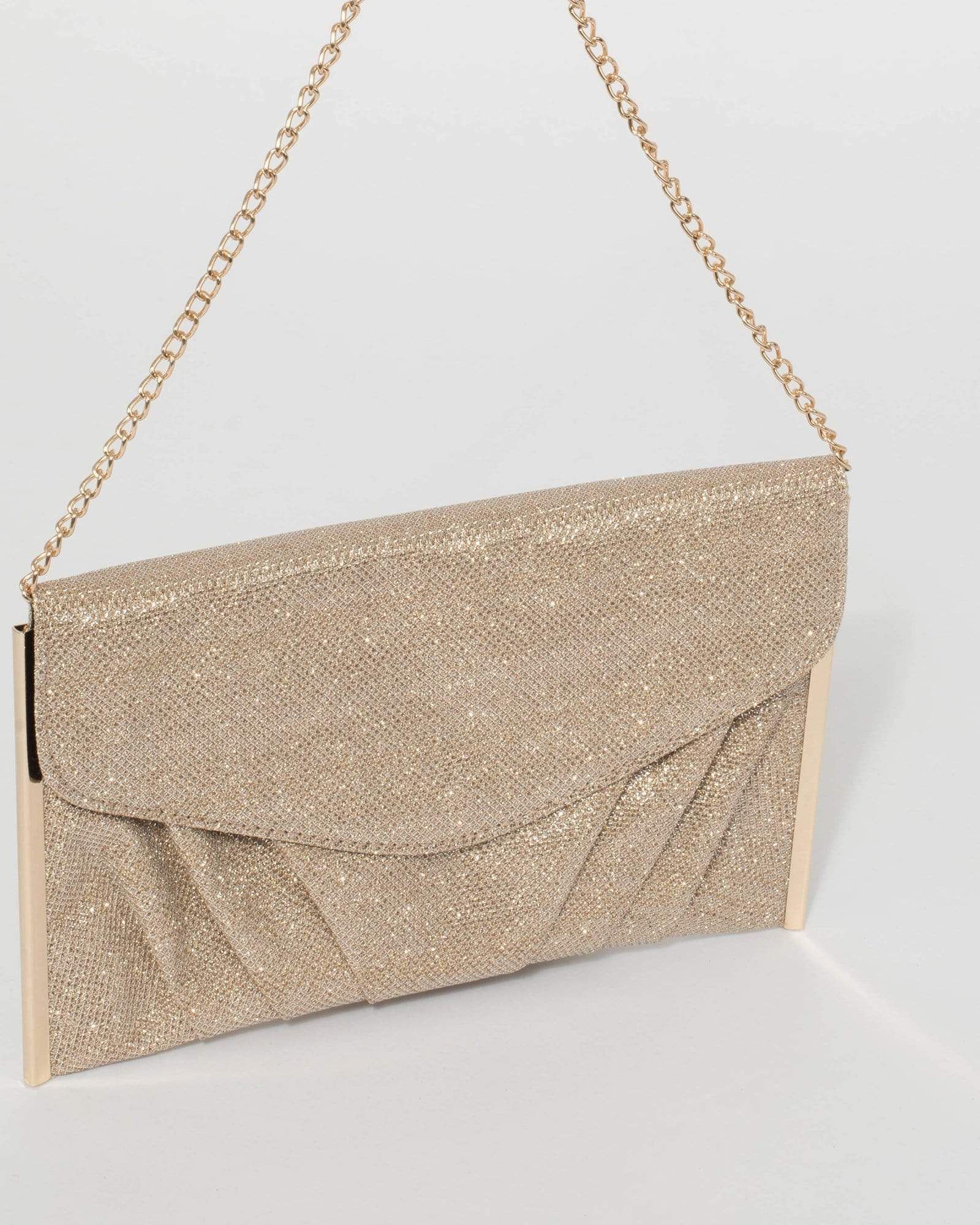 Gold Clutch Bag sold by Collete Hayman product image thumbnail 2