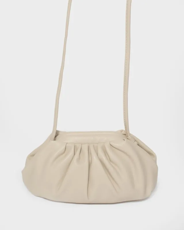Ivory Rosie Pouch Crossbody Bag sold by Collete Hayman