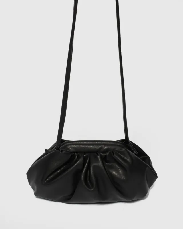 Black Rosie Pouch Crossbody Bag sold by Collete Hayman