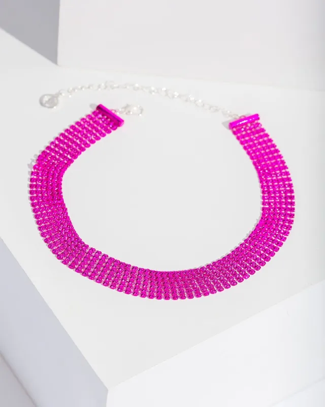 Metal Mesh Choker Necklace sold by Collete Hayman