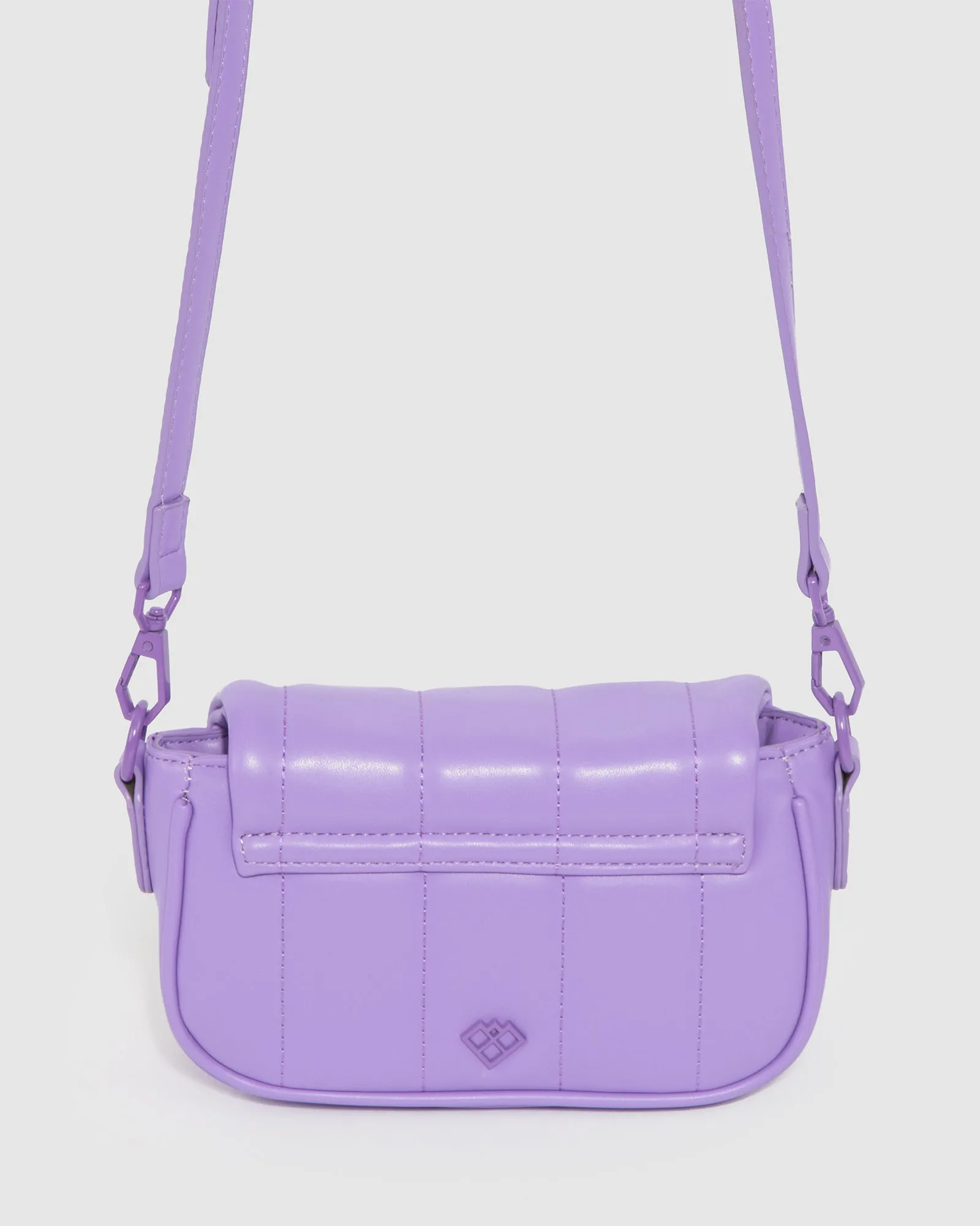 Purple Luna Quilt Crossbody Bag sold by Collete Hayman product image thumbnail 4