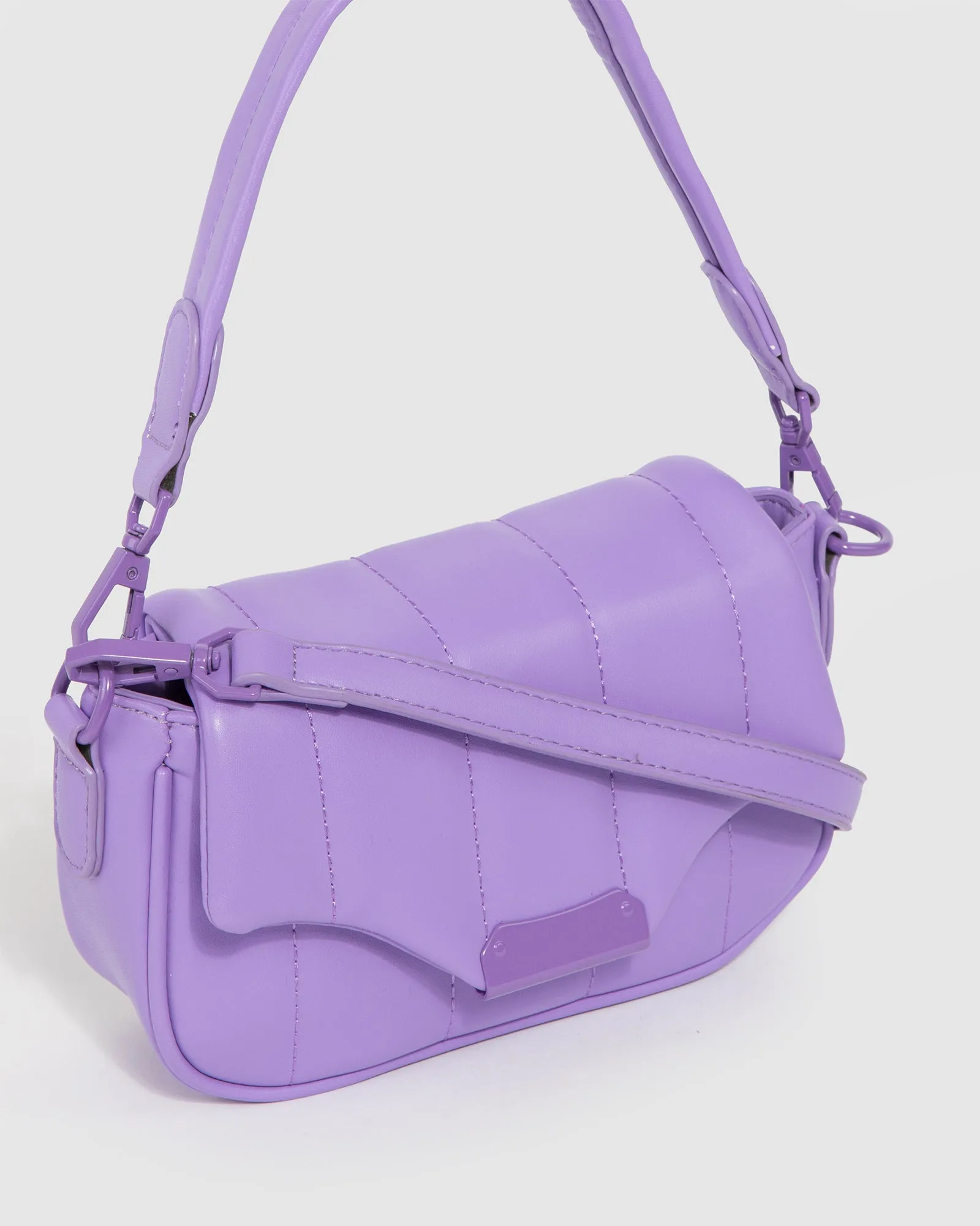 Purple Luna Quilt Crossbody Bag sold by Collete Hayman product image thumbnail 2