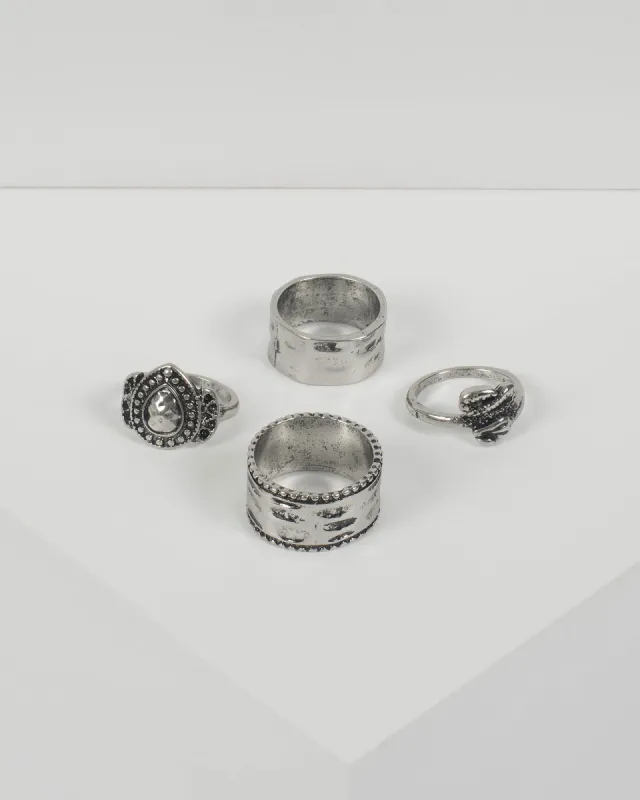 Antique Silver Band Ring Set sold by Collete Hayman
