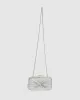 Silver Tahlia Twist Clutch Bag sold by Collete Hayman