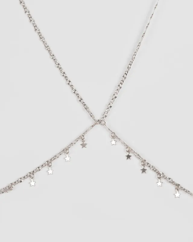 Silver Fine Star Body Chain sold by Collete Hayman