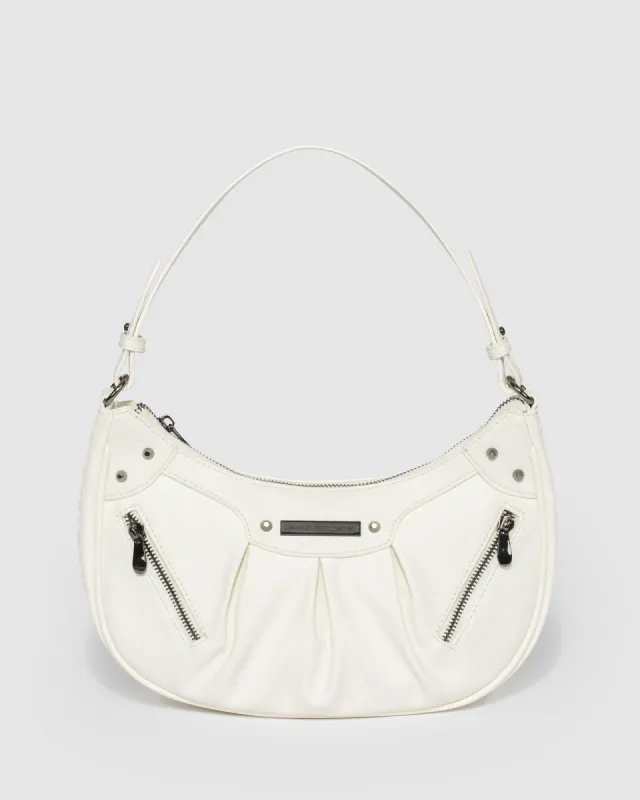 White Fernanda Grab Bag sold by Collete Hayman