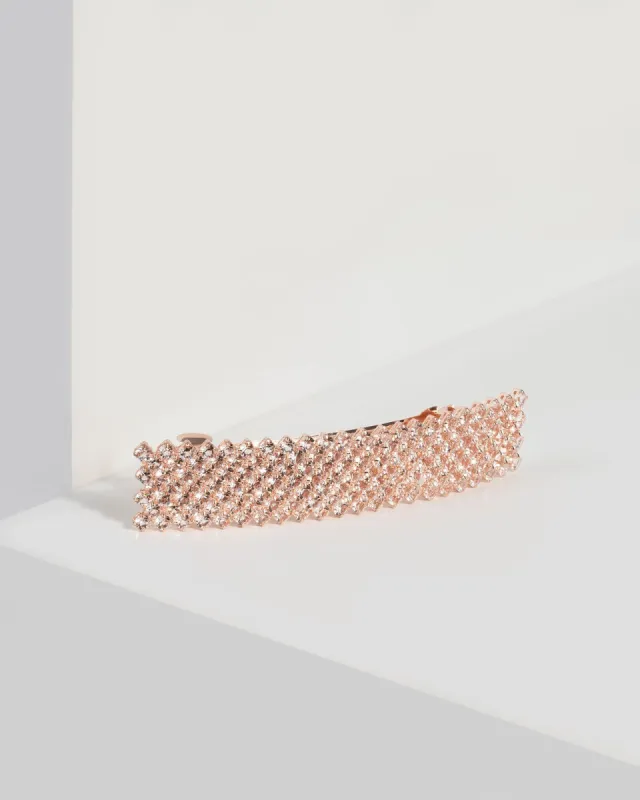 Pink Crystal Hair Clip sold by Collete Hayman