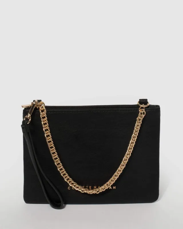 Black Premium Double Peta Crossbody Bag sold by Collete Hayman