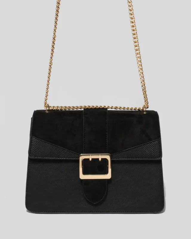 Black Medium Crossbody Bag sold by Collete Hayman